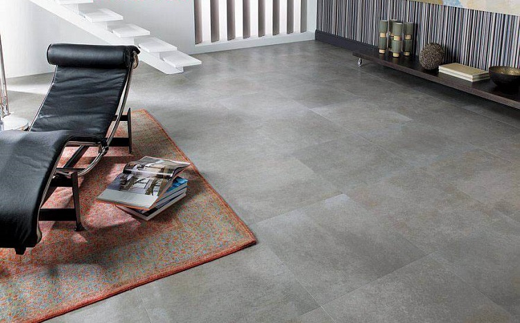 Mẫu gạch lát nền 60x60 vân xi măng