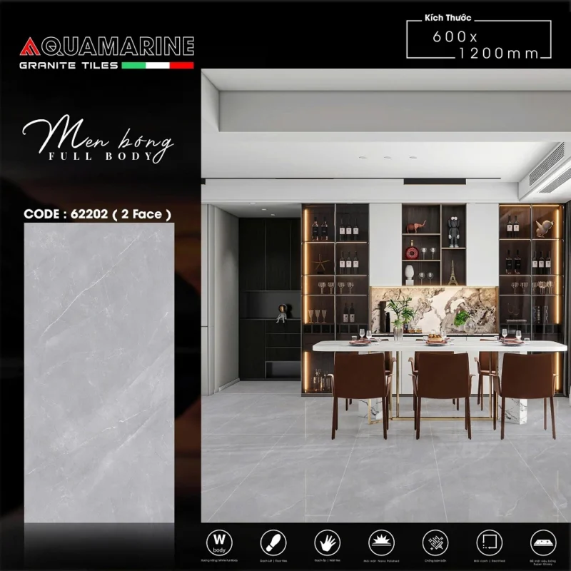 Gạch ốp lát 60x120 | Code:62202 (2 Face)