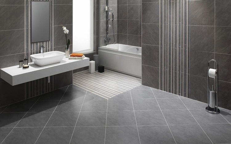 Mẫu gạch lát nền 60x60 bề mặt nhám chống trơn trượt