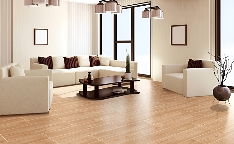 Mẫu gạch lát nền 80x80 giả gỗ