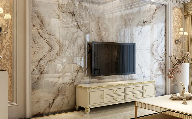 Mẫu gạch ốp tường 60x120 giả đá granite