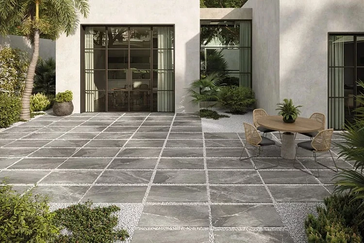Khám phá các mẫu gạch lát sân vườn ngoài trời chống trơn trượt, đẹp nhất