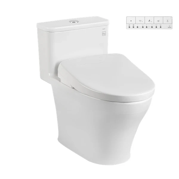 Bàn cầu một khối kèm nắp rửa điện tử WASHLET dòng S7 - TCF47360GAA 1