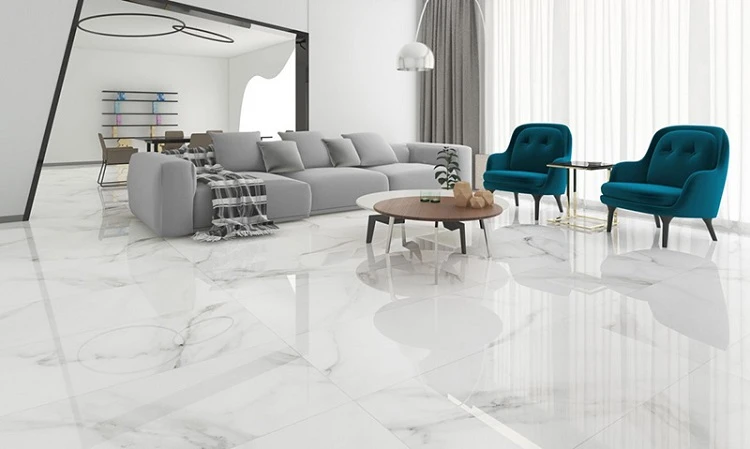 Chọn mua gạch men cho khu vực phòng khách