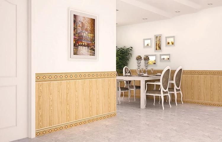 Gạch ốp chân tường cao bao nhiêu là đẹp?