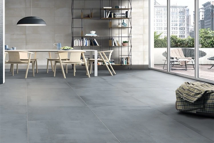 Mẫu gạch men mờ cho phong cách nội thất tối giản