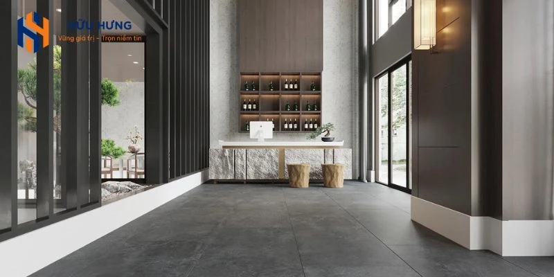 Gạch khổ lớn đang dẫn đầu xu hướng trang trí nội – ngoại thất hiện đại.