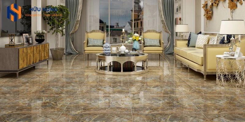 Hữu Hưng luôn là điểm đến lý tưởng để khách hàng chọn mua gạch lát nền.