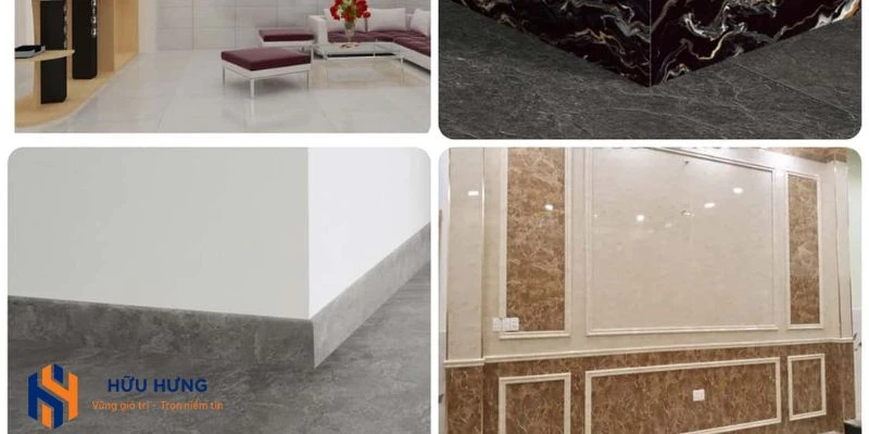 Có rất nhiều loại gạch ốp chân tường dành cho bạn lựa chọn.