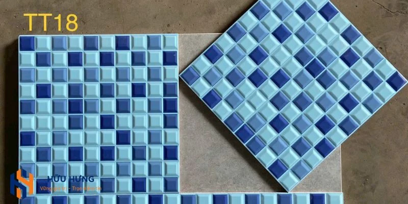 Chọn gạch ốp bể bơi luôn là khâu quan trọng nhất trong quá trình thi công hồ bơi.