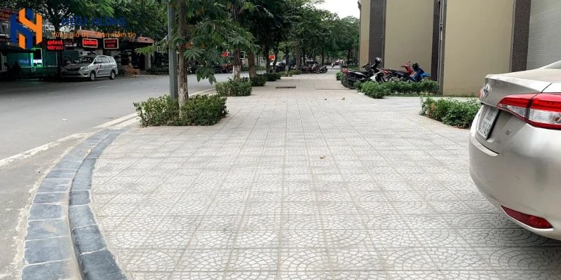 Chọn gạch ốp công cộng tốt giúp đảm bảo tính đồng bộ trong thiết kế đô thị.