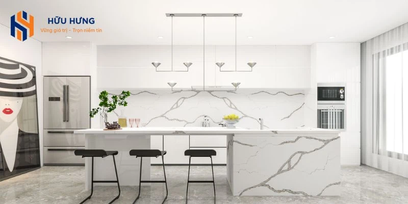 Gợi Ý Các Mẫu Gạch Ốp Lát Nhà Bếp Xu Hướng Năm 2026