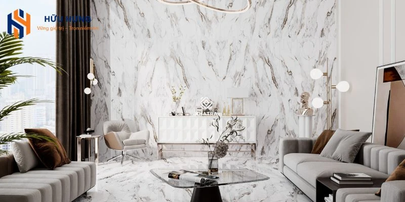 Mẹo Chọn Gạch Ốp Lát Phòng Khách Ninh Bình Bền Đẹp